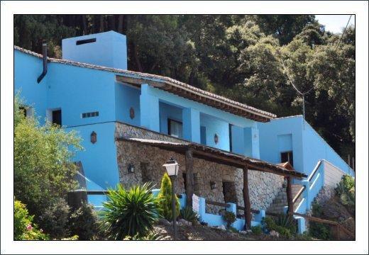 Casas Rurales Juzcar Centro Dış mekan fotoğraf
